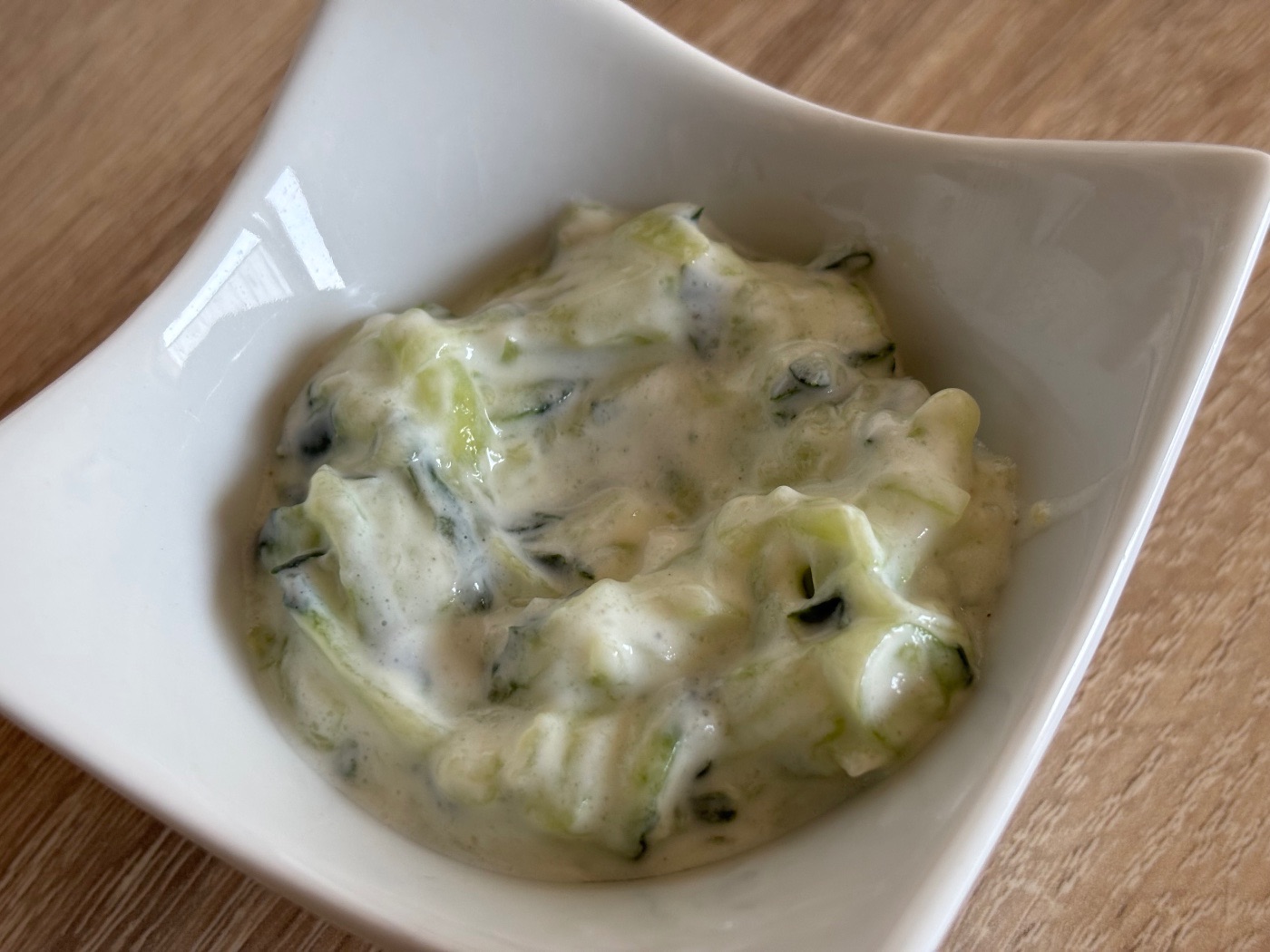 Gyors tzatziki saláta – 3. lépés