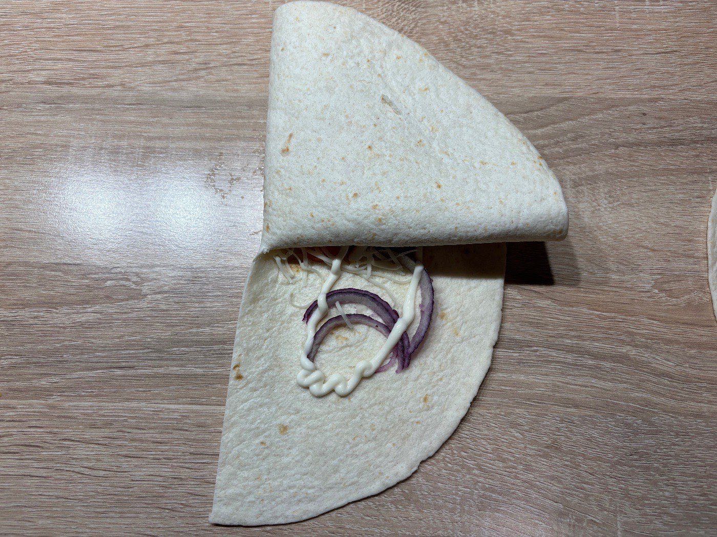 Tojásos tortilla – 3. lépés