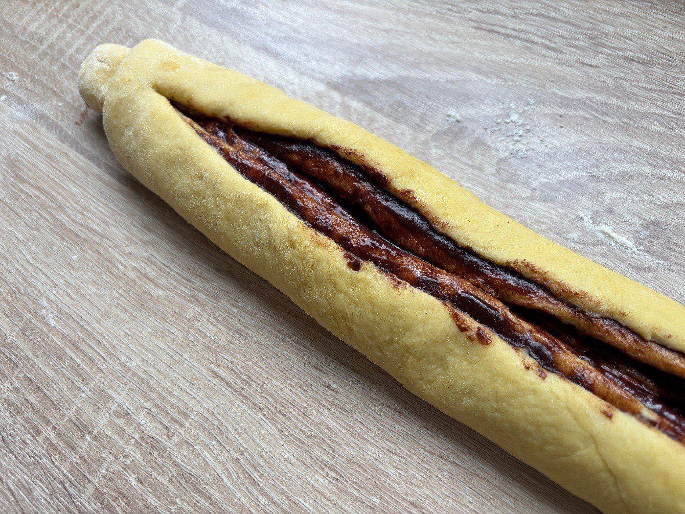Csokis babka – 3. lépés