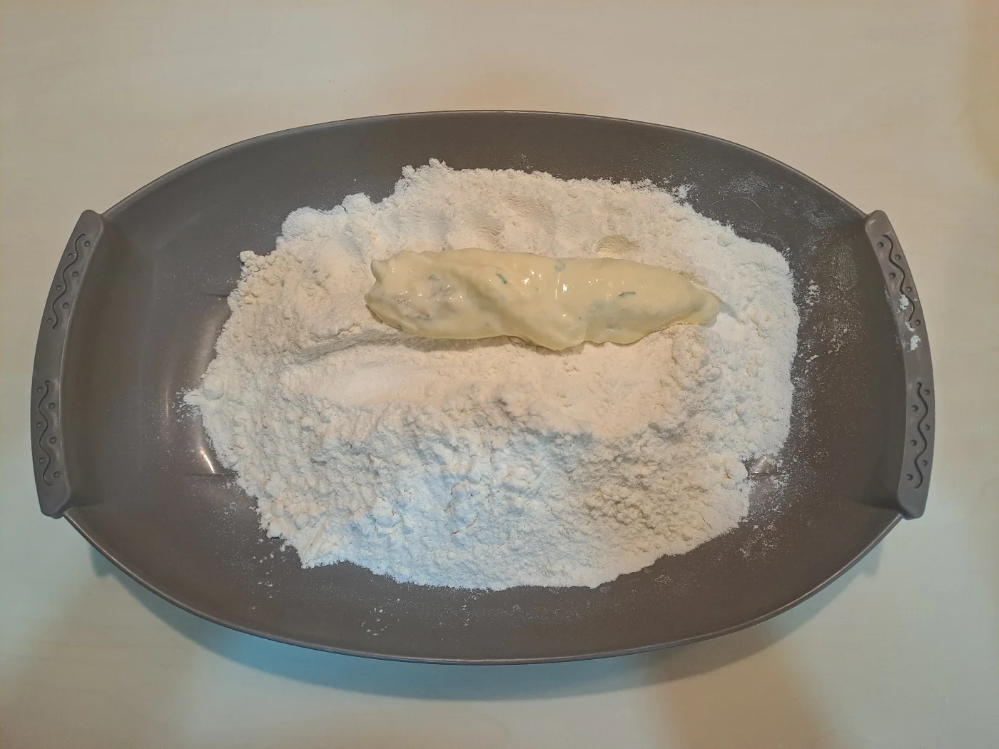 Fokhagymás bundás csirkemell – 7. lépés