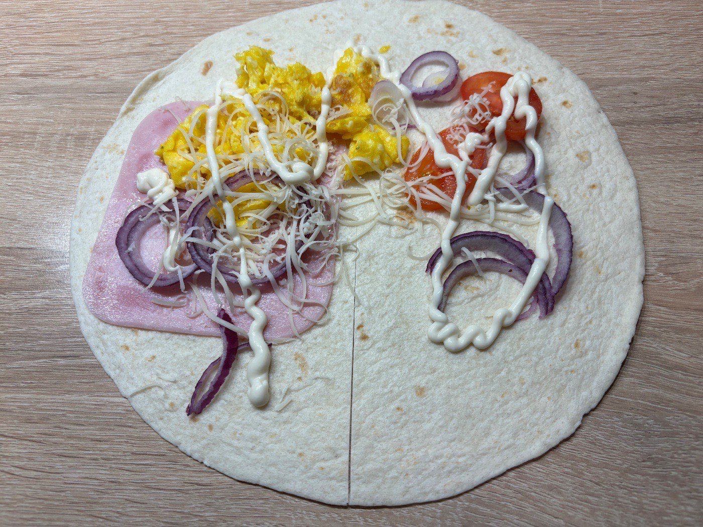 Tojásos tortilla – 2. lépés