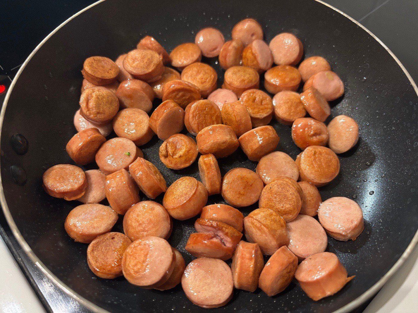 Egyszerű ebéd - rizs, virsli, zöldségek – 1. lépés