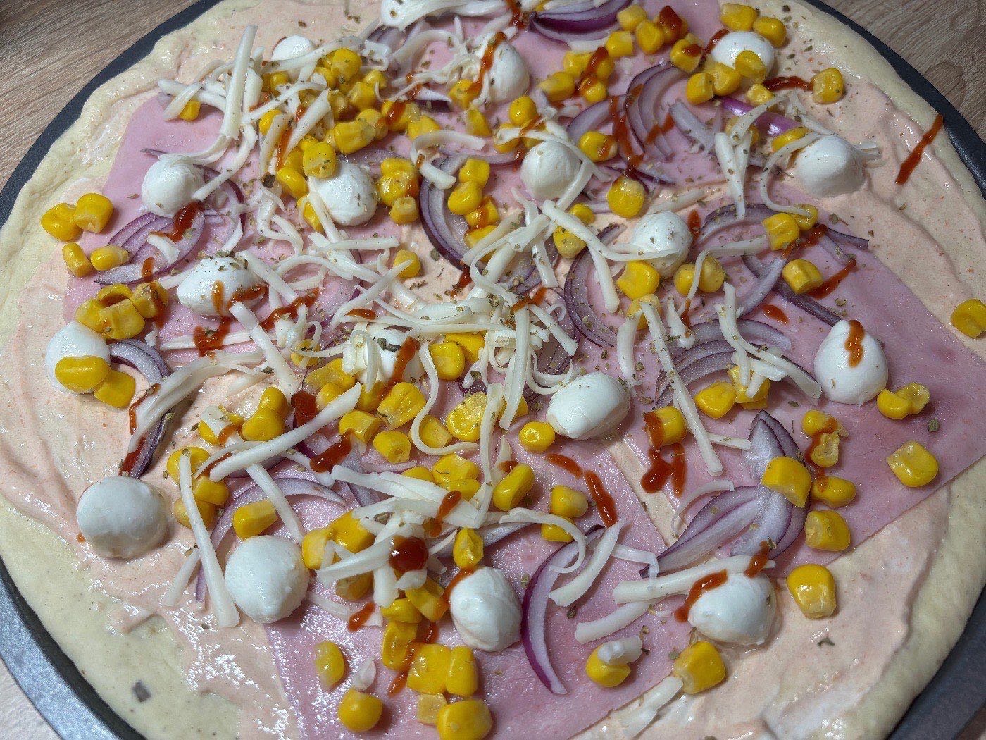 Pizza – 4. lépés