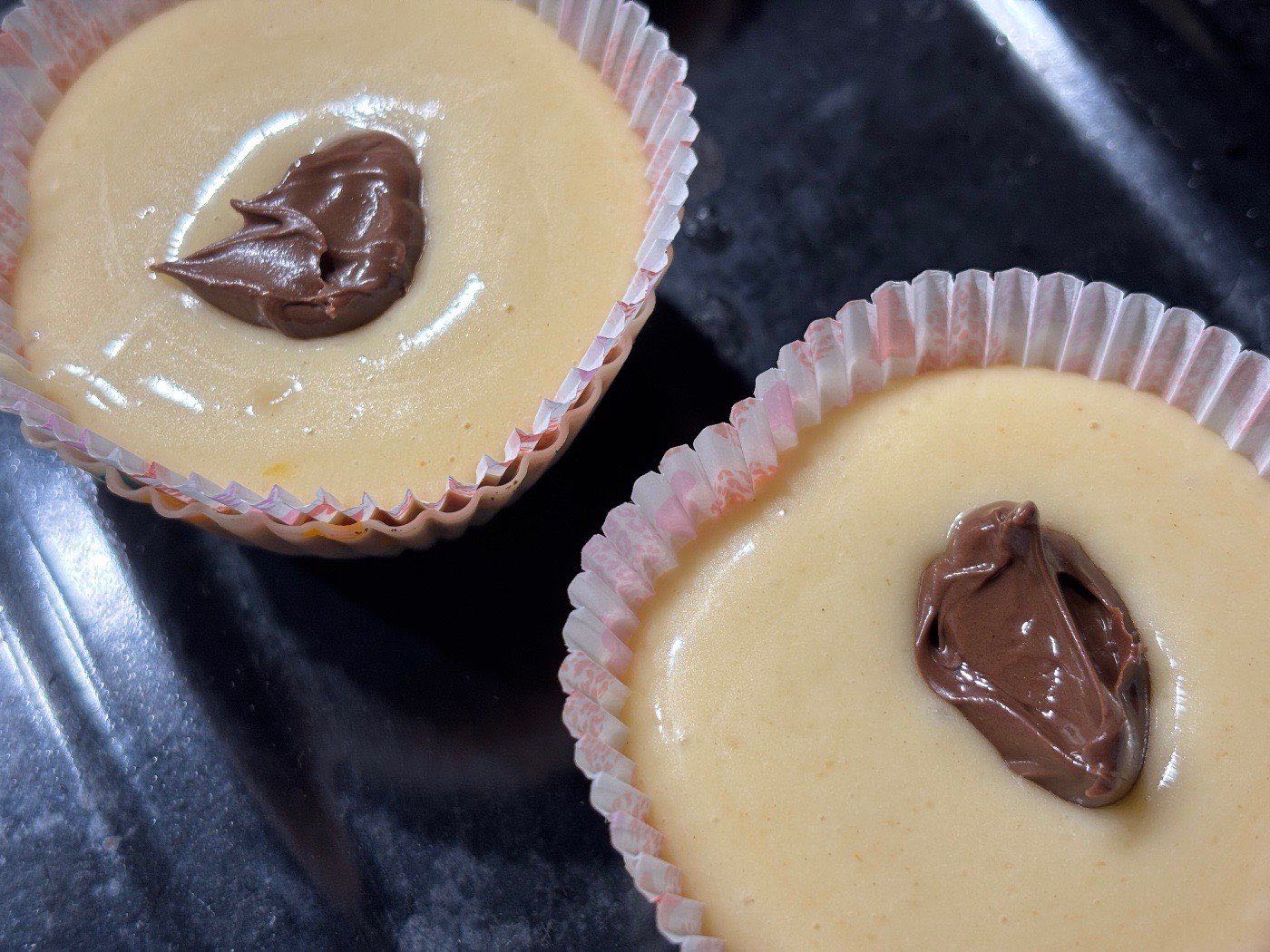 Nutellás muffin - puha, csokis muffin egyszerűen – 4. lépés
