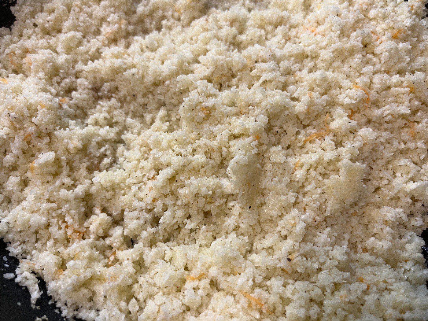 Karfiolrizs – 4. lépés
