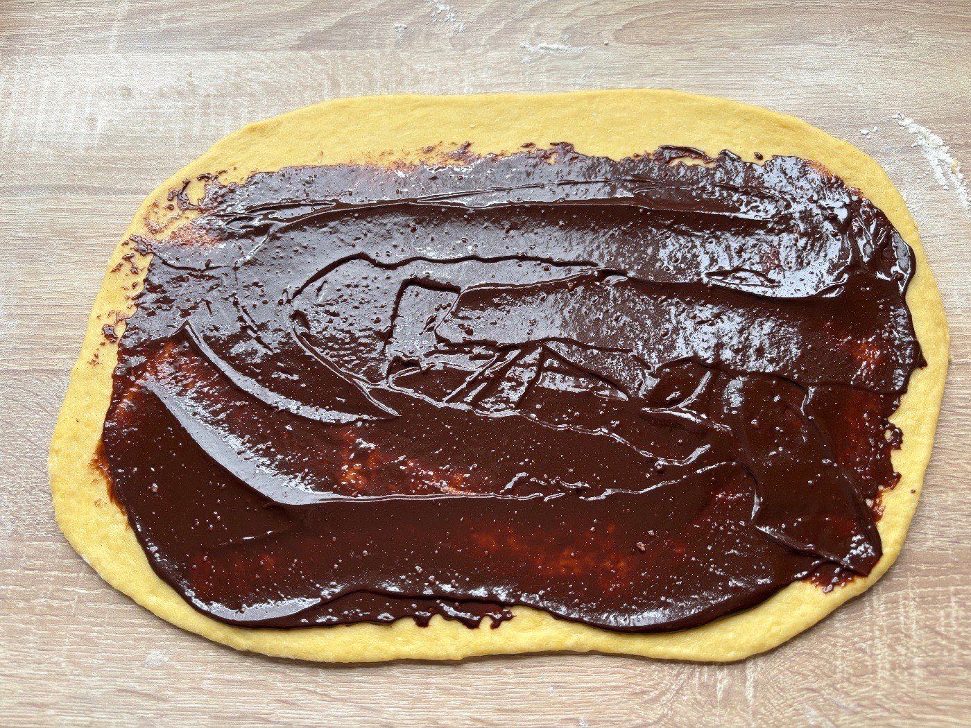 Csokis babka – 2. lépés