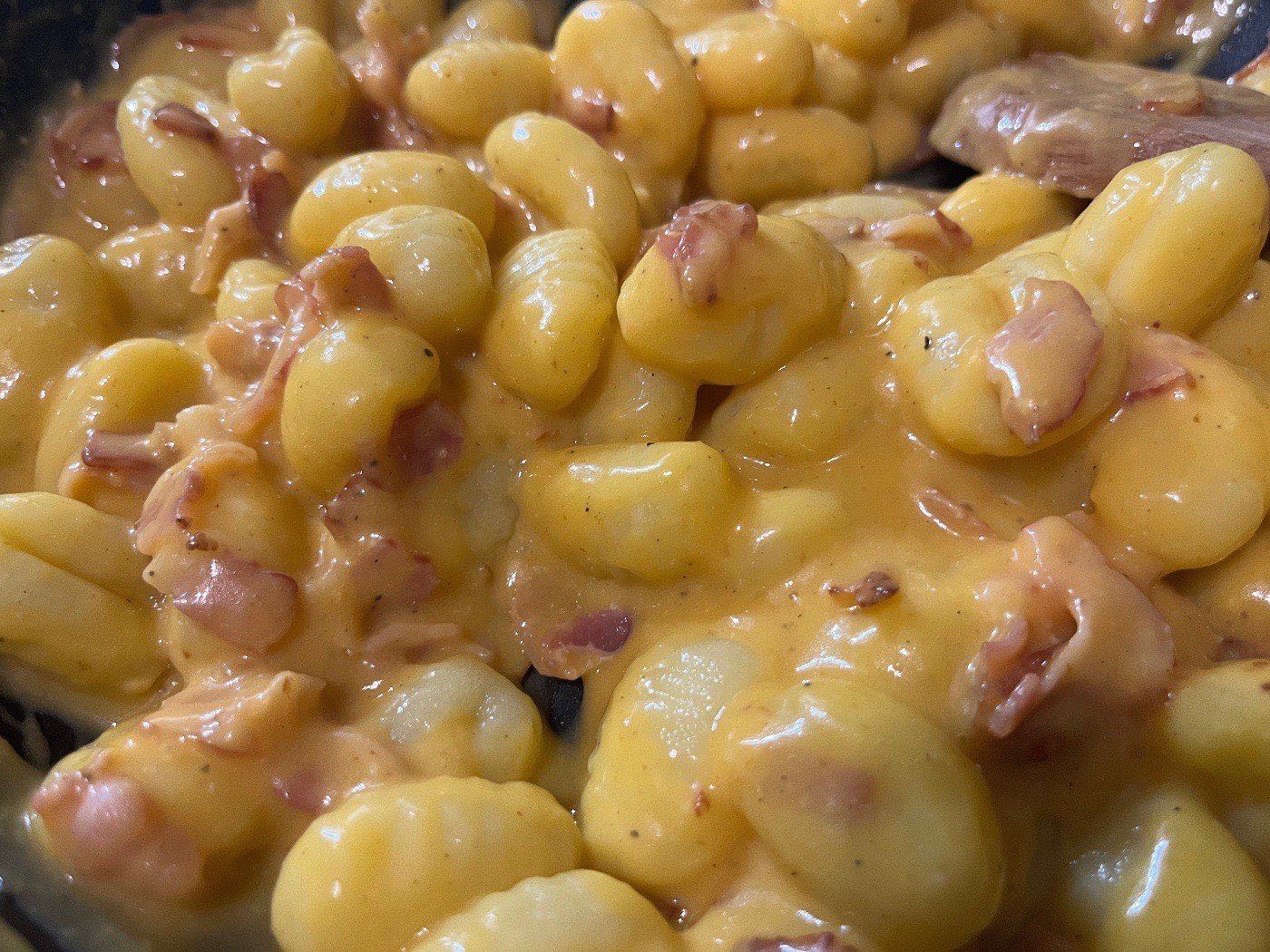 Gnocchi carbonara – 5. lépés