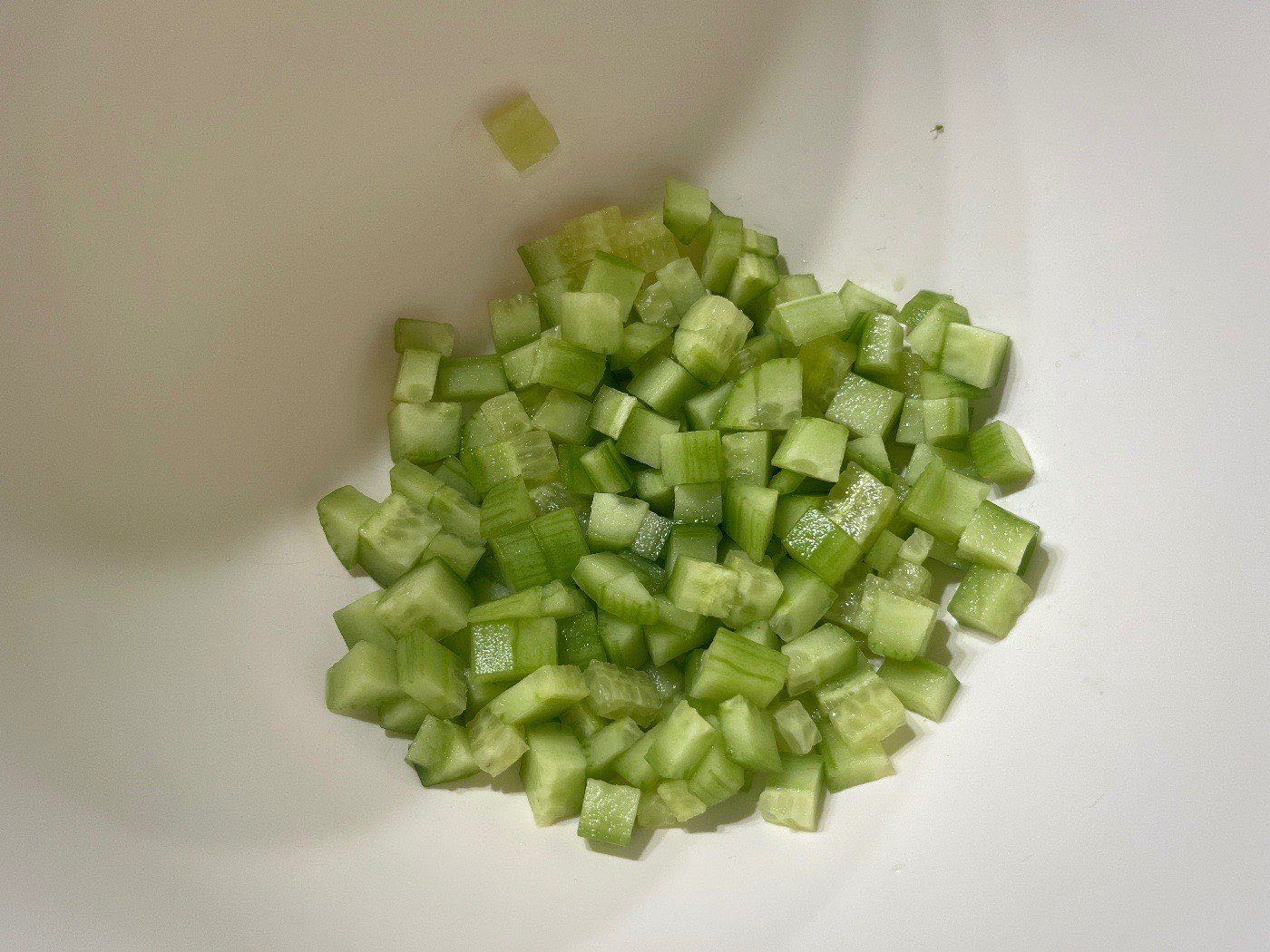 Görög saláta – 1. lépés