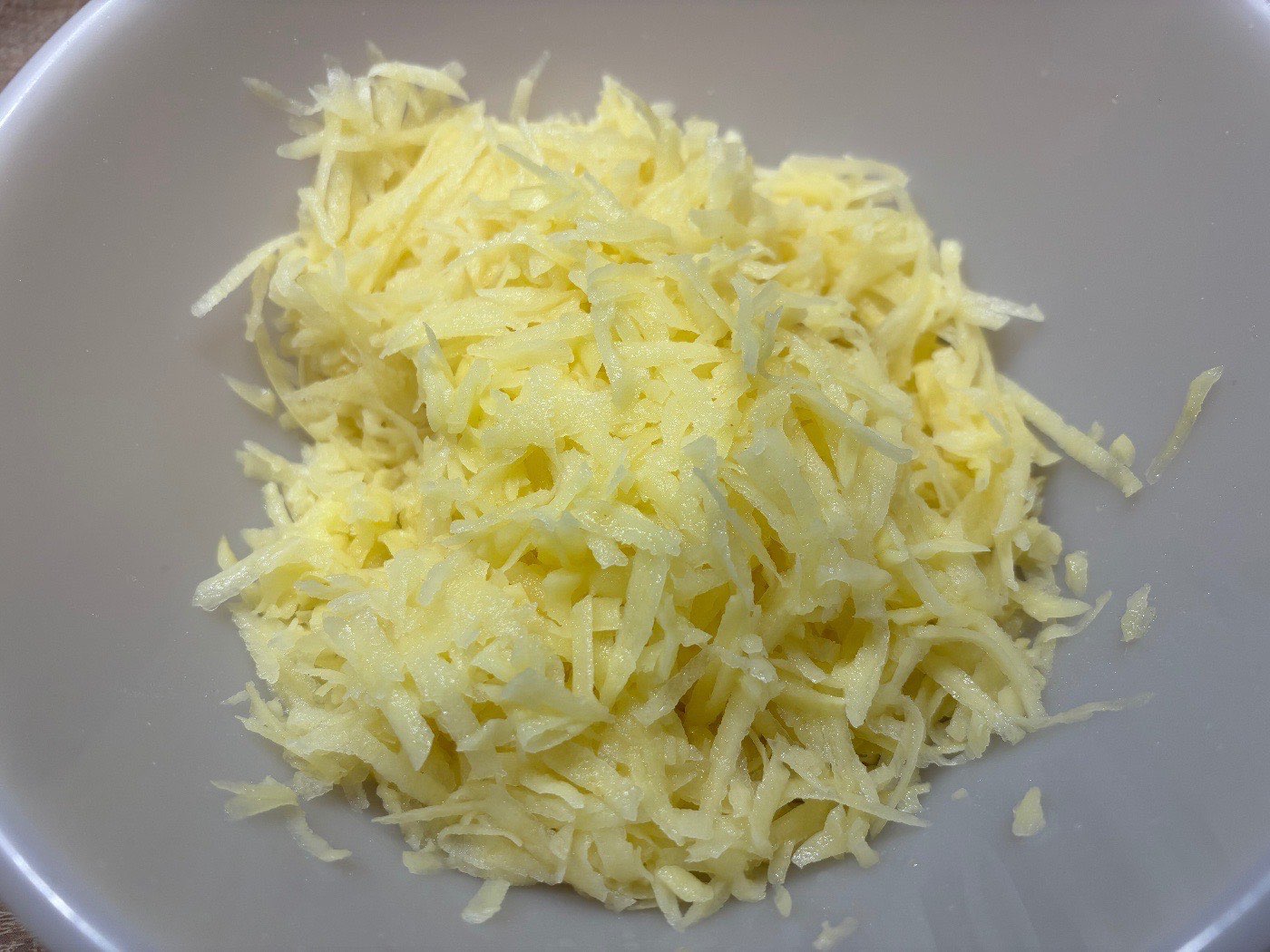 Ropogós krumplis tócsni – 1. lépés