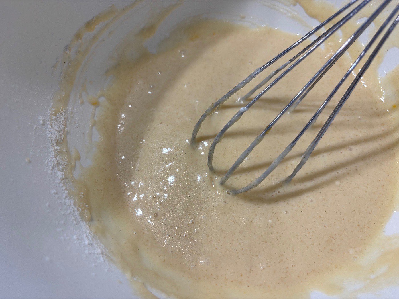 Epres-fehércsokis muffin – 1. lépés