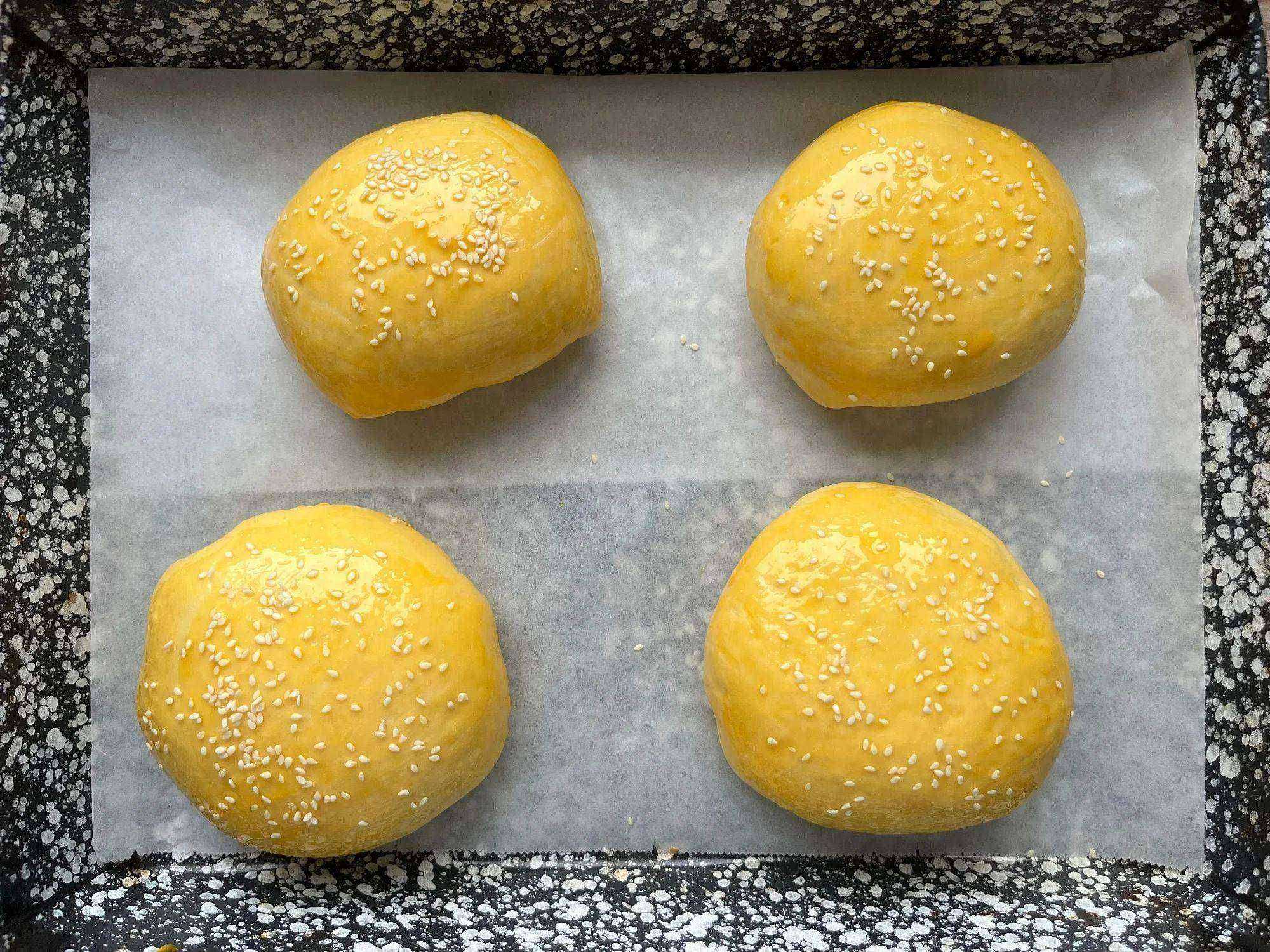 Töltött sajtburger – 7. lépés